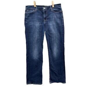 Lucky Brand Jeans Women 33x27* Mid Straight Sweet Classic Academia 90's Workwear